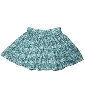 Pleated Skater Mini Skirt American Eagle Size Small Floral